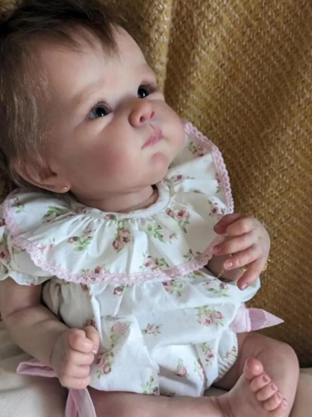 Reborn Baby Dolls - 20 Inch Lifelike Newborn Baby Girl with Full Vinyl Body - Picture 6 of 6